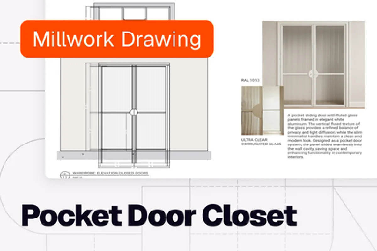 Pocket Door Closet